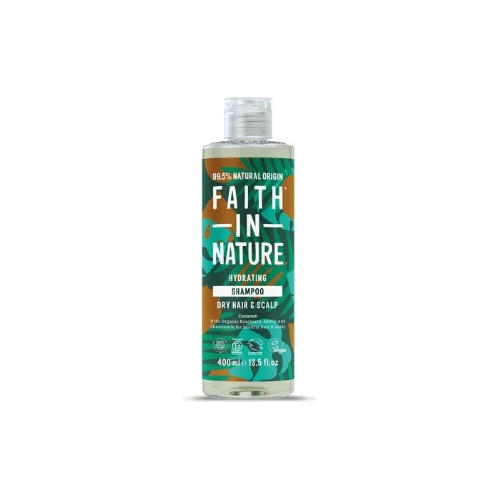 Faith In Nature Organic Coconut Shampoo Hydrating For Dry Hair & Scalp Vegan