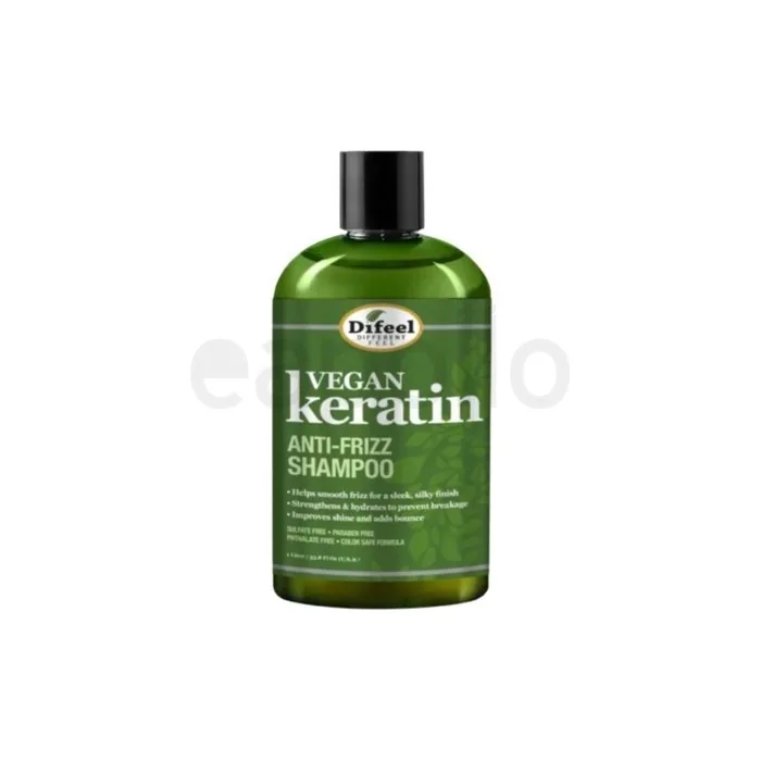 Difeel Vegan Keratin Antifrizz Shampoo