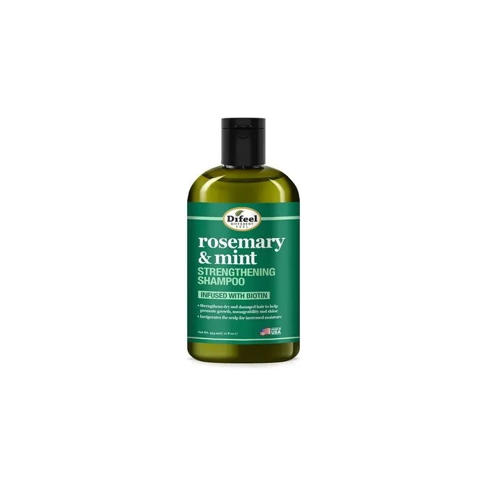 Difeel Rosemary Mint Strengthening Shampoo with Biotin 12 oz