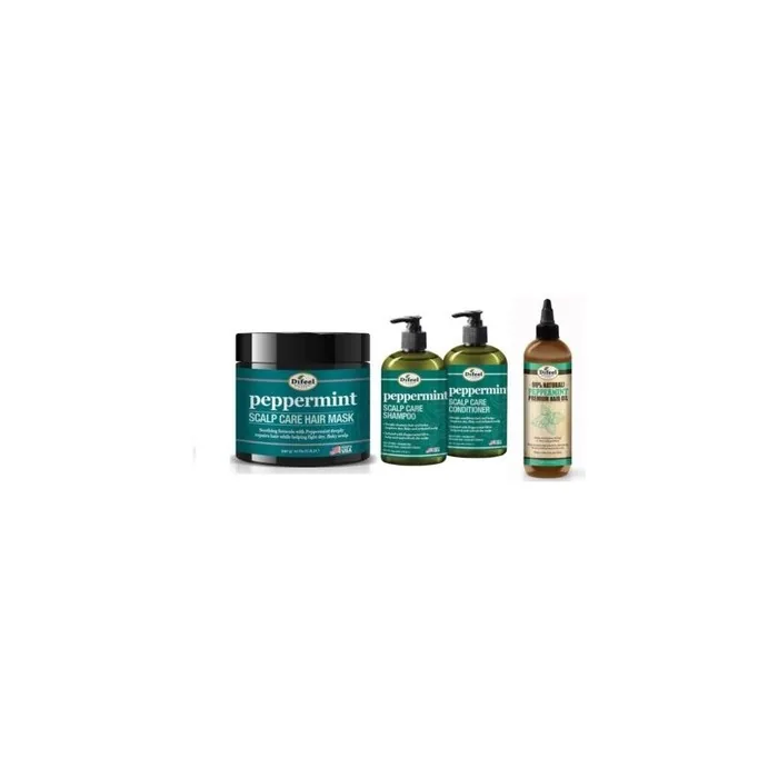 Difeel Peppermint Scalp Care Shampoo Conditioner Hair Oil Mask