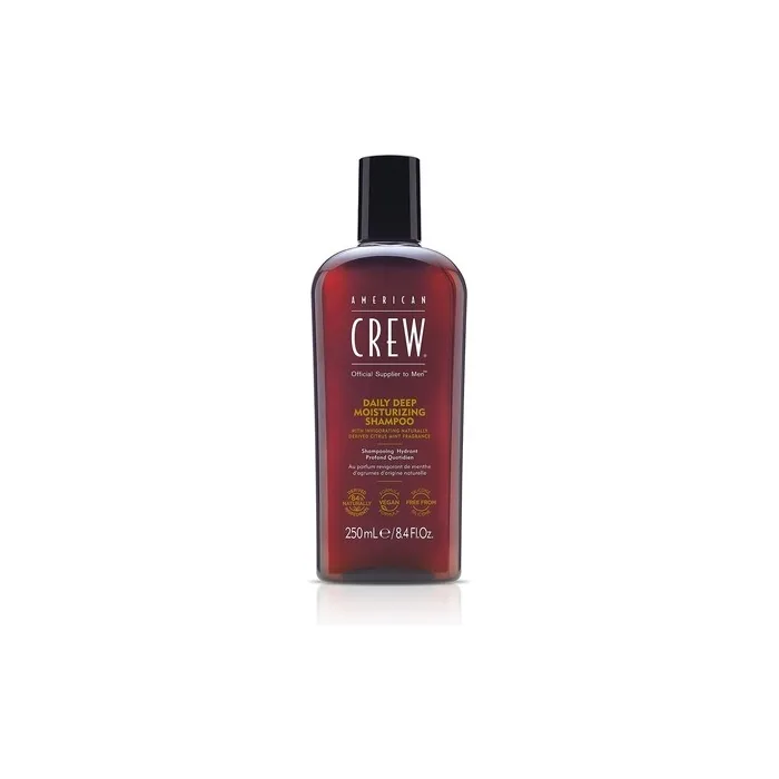 American Crew Daily Deep Moisture Shampoo 250ml for Men Citrus & Mint Scent