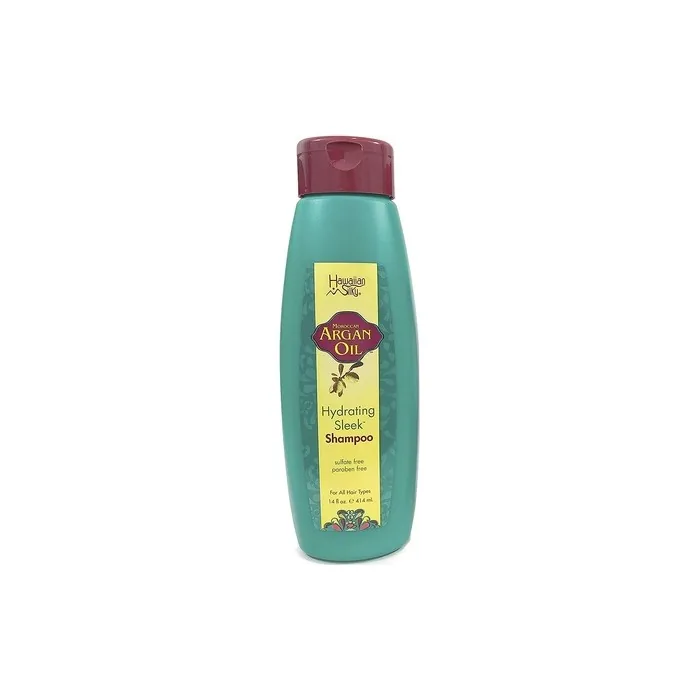 Hawaiian Silky Moroccan Argan Oil Hydrating Sleek Shampoo 414ml