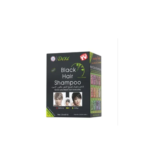 Dexe Black Hair Shampoo 25ml X 10