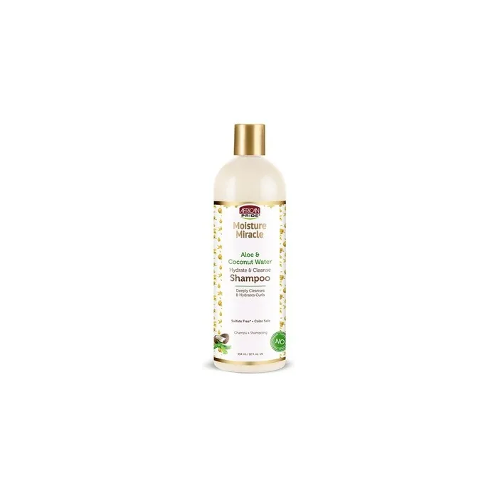African Pride Moisture Miracle Aloe & Coconut Water Hydrating Shampoo