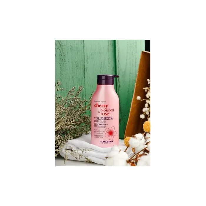 Volumizing Japanese Cherry Blossom & Rose Oil Shampoo 500ml
