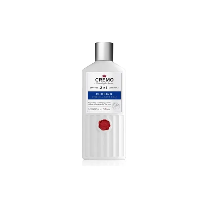 Cremo Citrus & Mint Leaf 2in1 Cooling Shampoo For Men 473 Ml