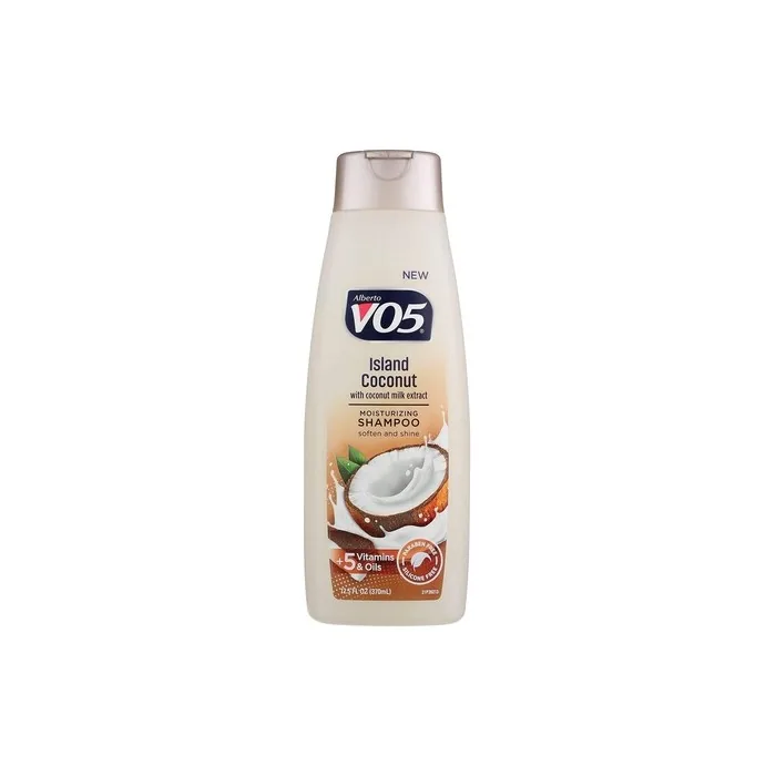 VO5 Moisturizing Shampoo 12.5 Fl Oz Island Coconut Leaves Hair Looking Vibrant and Beautiful