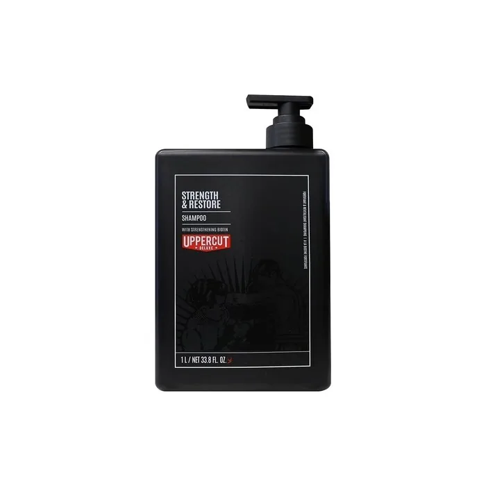 Uppercut Deluxe Strength and Restore Shampoo Infused with Biotin and Caffeine