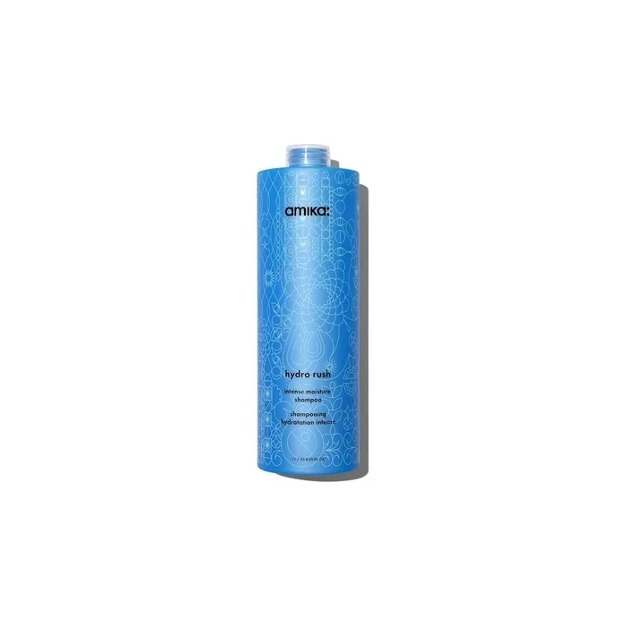 Amika Hydro Rush Intense Moisture Shampoo with Hyaluronic Acid 1000ml