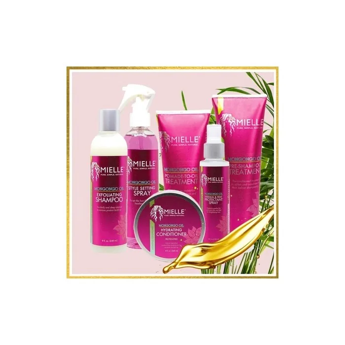 Mielle Organics Mongongo Oil Exfoliating Shampoo, Conditioner & Full Range