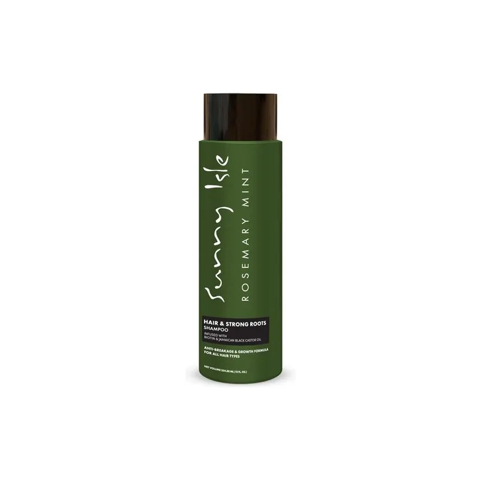 Sunny Isle Rosemary Mint Hair & Strong Roots Shampoo 12oz Antibreakage