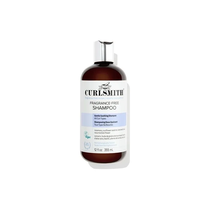Curlsmith Fragrance-Free Shampoo Gentle Cleanser Made Without Silicone