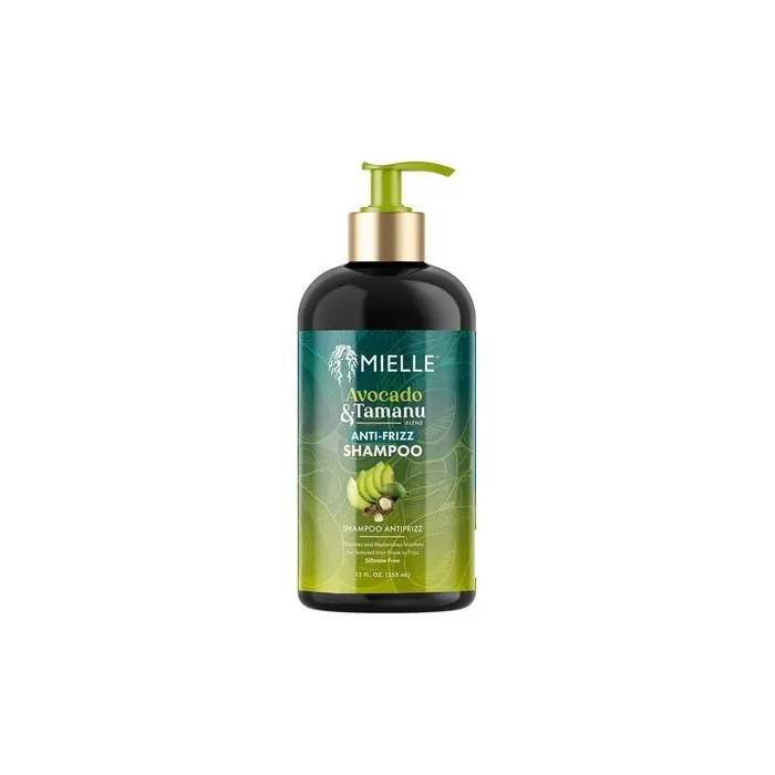 Mielle Avocado & Tamanu Anti-Frizz Shampoo 12 Fl Oz