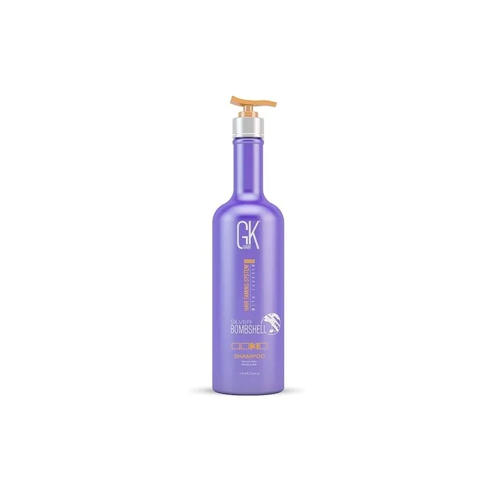 Gk Hair Global Keratin Silver Bombshell Purple Shampoo 710ml/24 Fl Oz For
