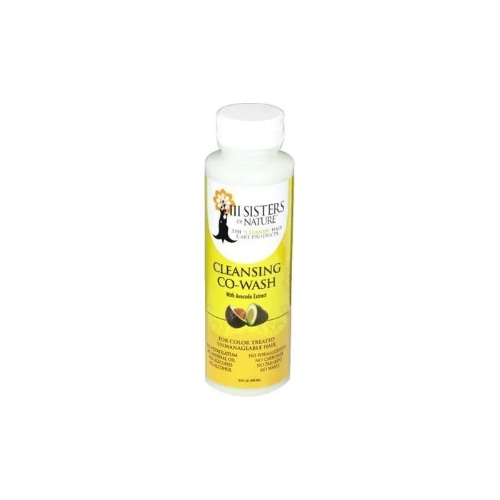 III Sisters of Nature Cleansing Co-Wash with Avocado Extract 10oz