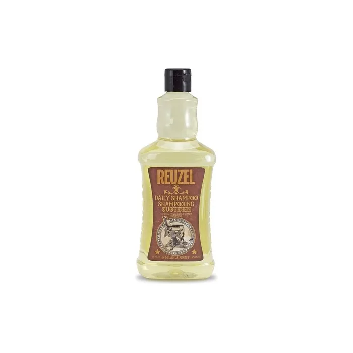 Reuzel Daily Shampoo Cleanses Hair and Scalp Ideal for All Hair Types and Frequent Use Balanced for Excellent Degreasing and Cleansing without Over Drying Features T4 Tonic Blend 1000ml
