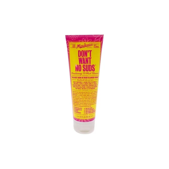Miss Jessie's Don't Want No Suds Unisex Cleanser 85 Oz