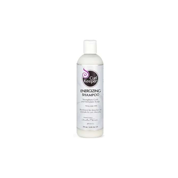 Curl Keeper Daily Energizing Shampoo for Curly Hair 12 Fl Oz - Sulfate Free