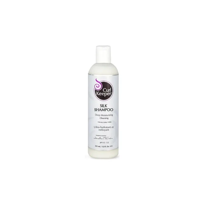 Curl Keeper Silk Shampoo for Curly Hair 12 Fl Oz - Deep Moisturizing
