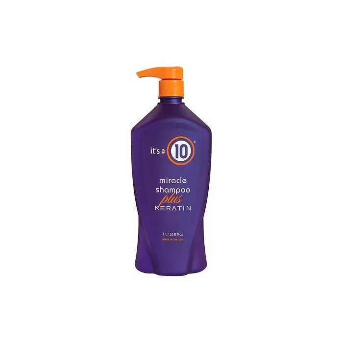 It's A 10 Miracle Shampoo Plus Keratin with Ohrstöpsel 4cm Schwarz (Black)