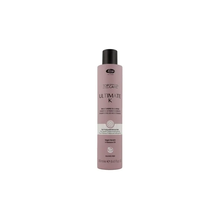Lisap Ultimate K Postsmoothing Maintenance Shampoo 250 Milliliters