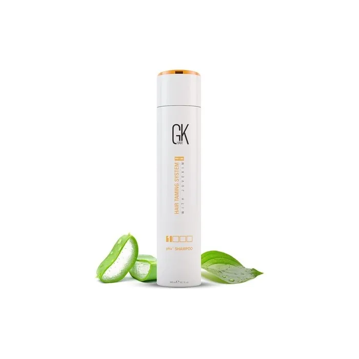 GK HAIR Global Keratin pH+ Pre-Treatment Clarifying Shampoo 10.1 fl oz with Aloe Vera, Vitamins and Natural Oils - For All Hair Types Men and Women