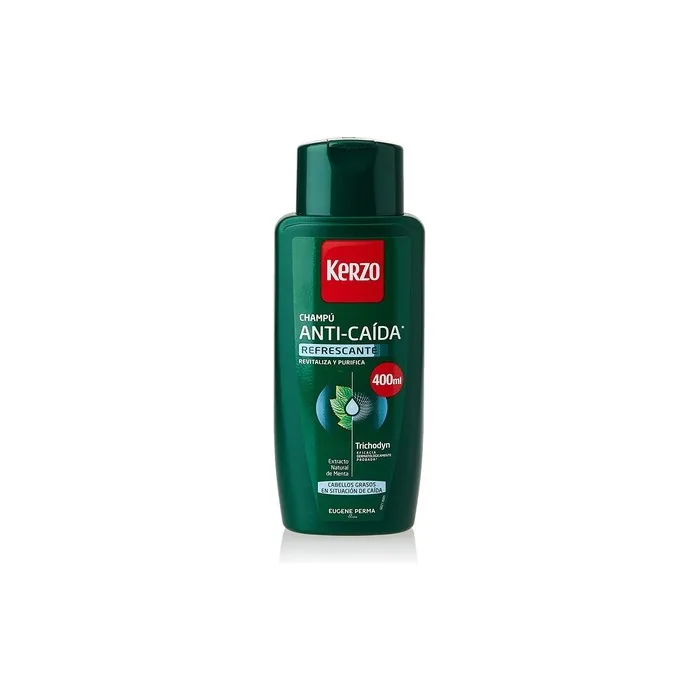 Kerzo - Anti Hair Loss Shampoo - Refreshing - For Oily Hair In The Situation