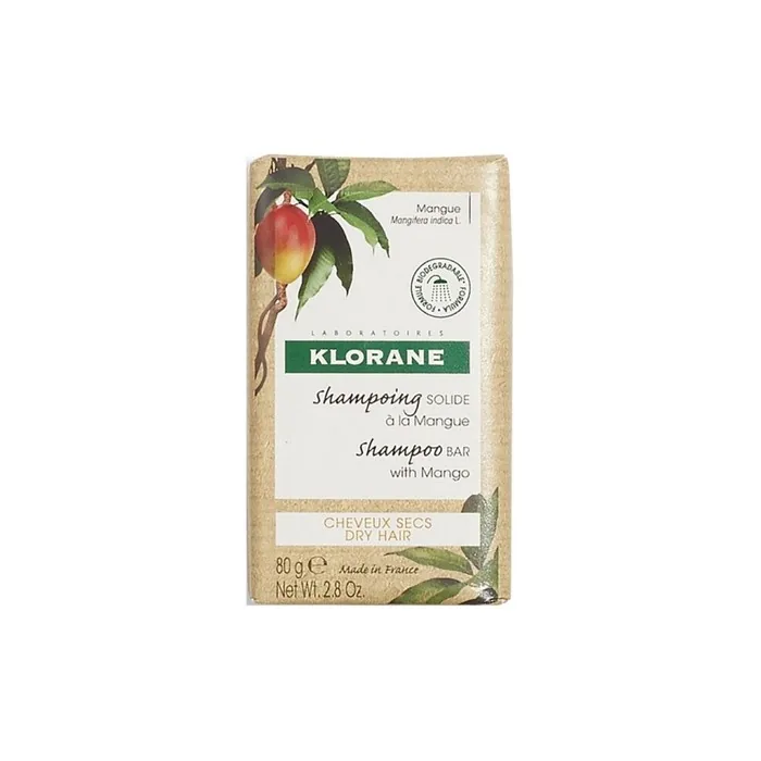 Klorane Mango Shampoo Bar With Mango 80g