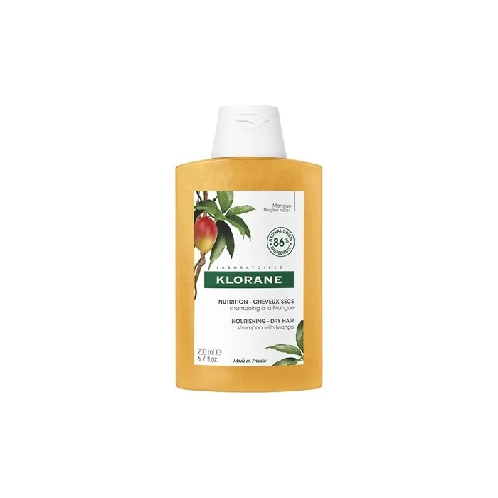 Klorane Mango Shampoo For Dry Hair 200ml