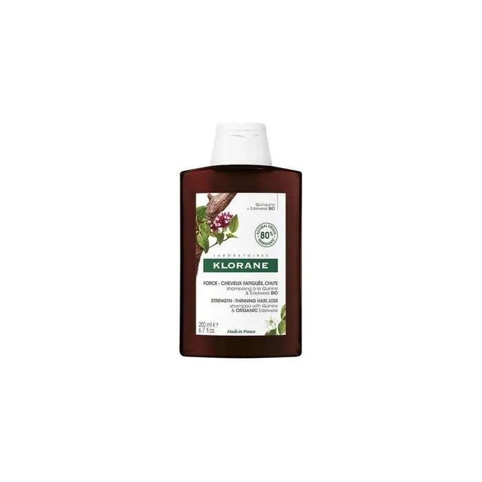 Klorane Shampoo Chininastella Alpina Bio 400 Ml Strength Thinning Hair Loss Shampoo