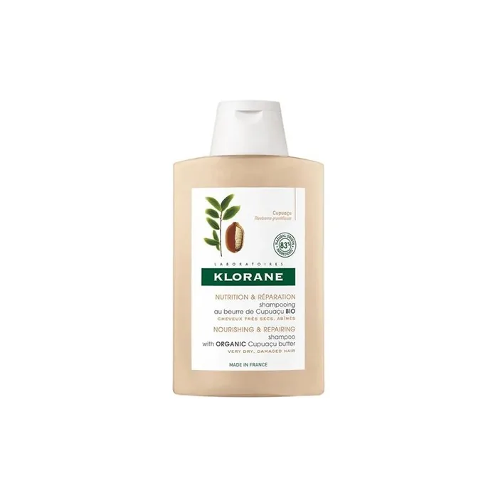 Klorane Cupuau Butter Shampoo 400ml Nourishing Shampoo For Dry Hair With Organic Cupuau Butter