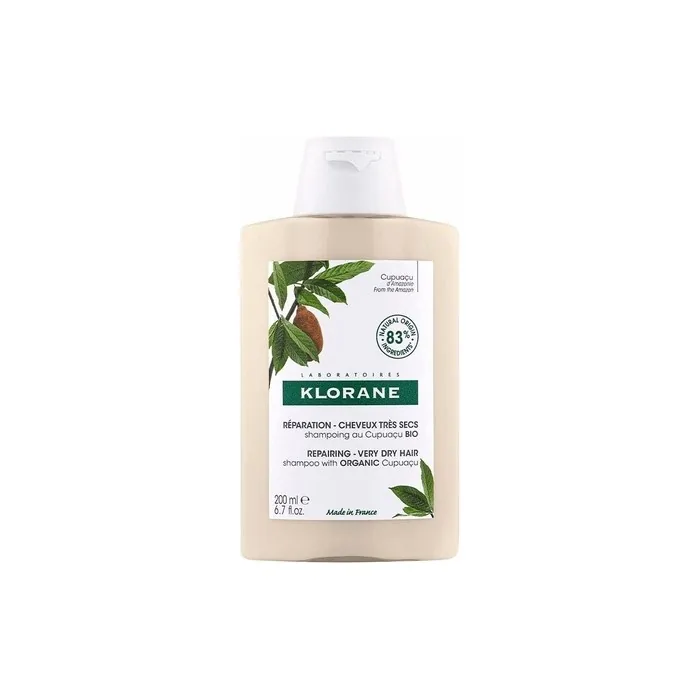 Klorane Repairing Very Dry Hair Shampoo with Cupuaçu Organic 200ml