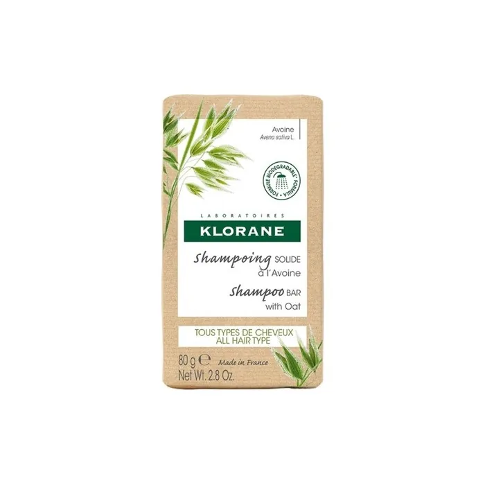 Klorane Oats Solid Shampoo 80g