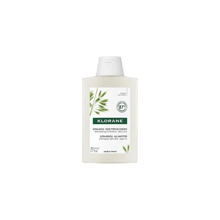 Klorane Ultra Gentle Shampoo Oats 400ml For Normal Hair
