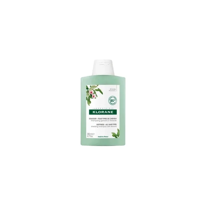 Klorane Almond Milk Shampoo 200ml For Almond Softness