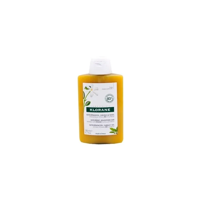 Klorane Nourishing Shampoo With Monoi And Tamanu Bio 200ml For Sunexposed Hair
