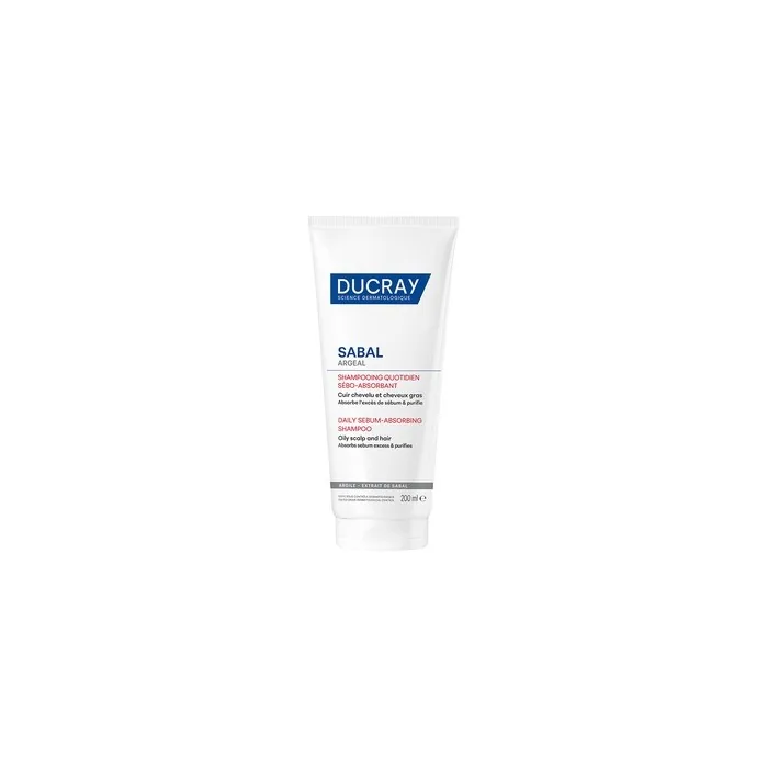 Ducray Argeal Daily Seboabsorbing Shampoo 200ml