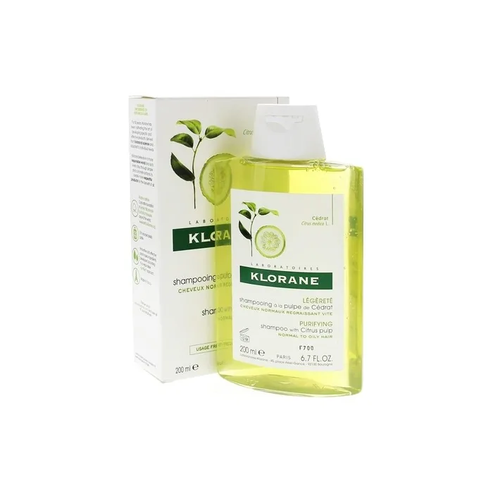 Klorane Citron Pulp Shampoo 200ml