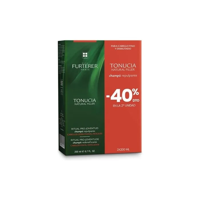 Rene Furterer Tonucia Natural Filler Repulping Shampoo 2x200ml