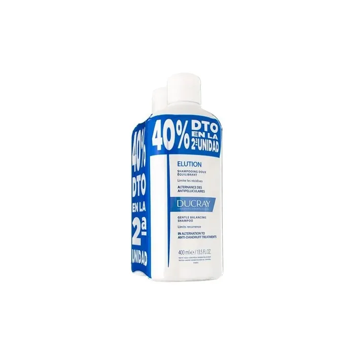 Ducray Ducray Elution Shampoo 2x400ml