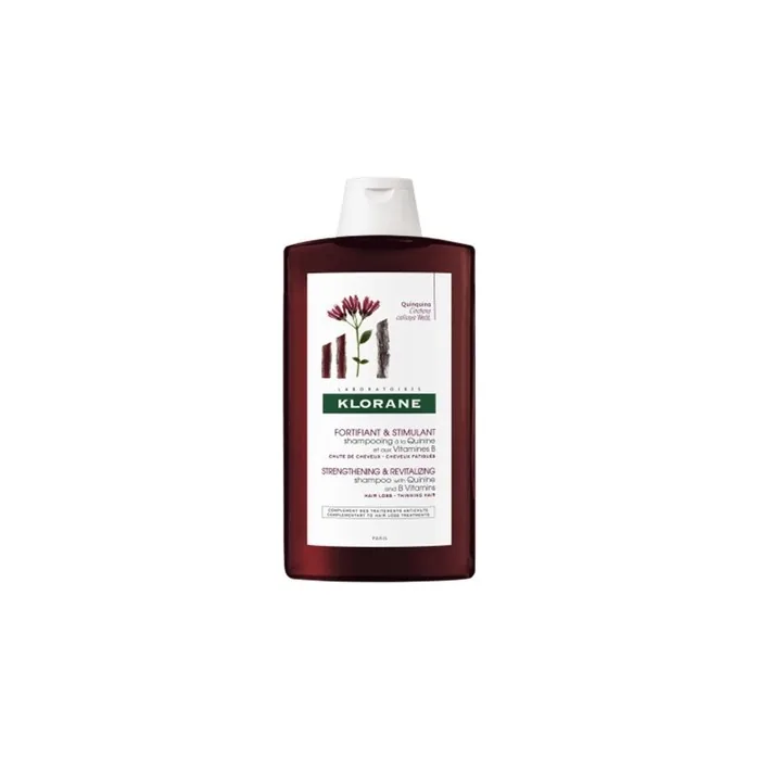 Klorane Quinine Shampoo 400ml Strengthening Shampoo For Hair