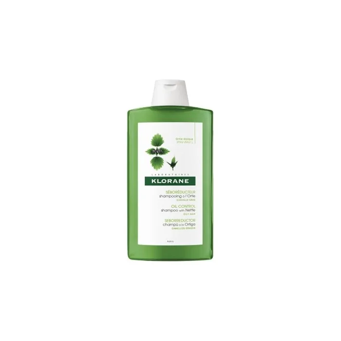 Klorane Nettle Shampoo 400ml Gentle Cleansing For Oily Hair
