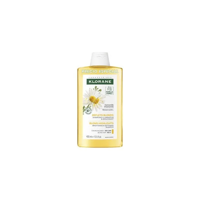 Klorane Chamomile Illuminating Shampoo for Blonde Highlights 400ml