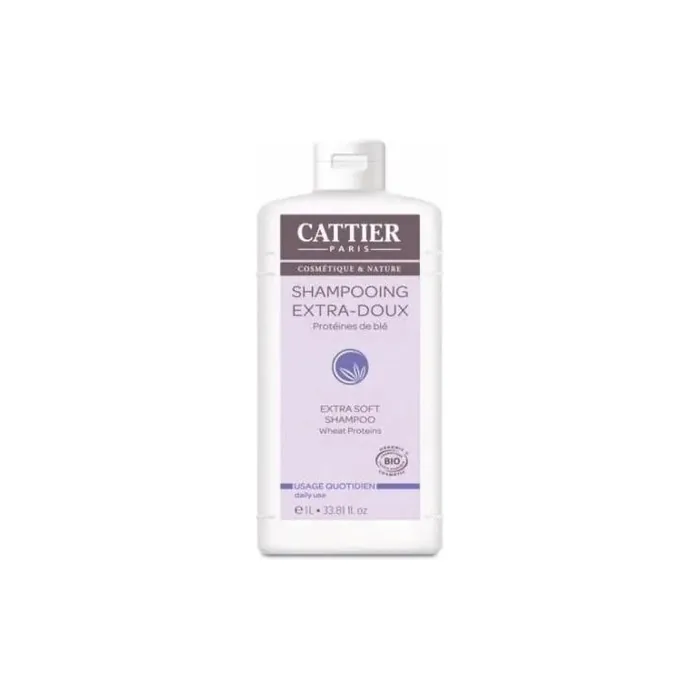 Cattier Paris Extra Gentle Shampoo 1l
