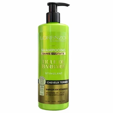 Lorenzo Professional Figue de Barbarie Shampoo 500ml - Sulfate-Free