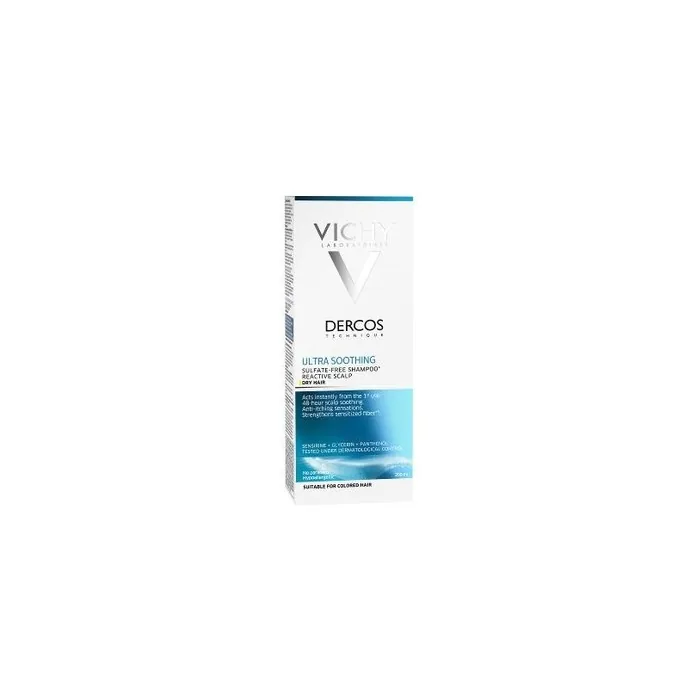 Vichy Ultra Dercos Shampoo For Dry Hair 200 Ml