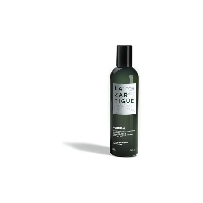 Lazartigue Nourish Shampoo with Shea and Babassu Butters for Intense Hydration