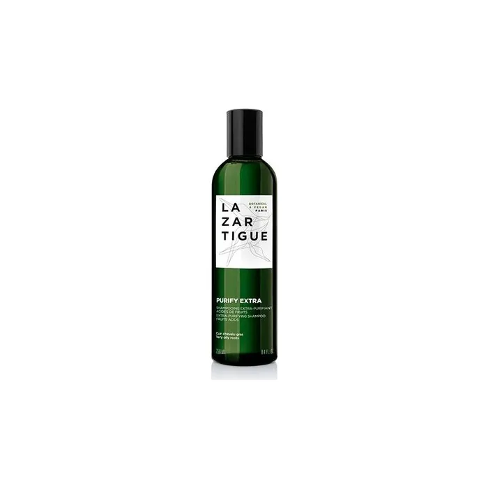 Lazartigue Purify Extra Vegan Hair Shampoo For Extra Purification 250 Ml