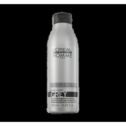 L'Oreal Homme Gray Shampoo 250ml Neutralizes Gray Hair