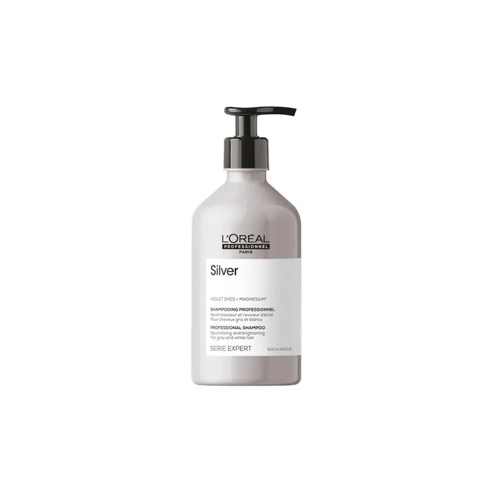 L'Oreal Professionnel Serie Expert Silver Shampoo For Gray And Lightened Hair 500ml